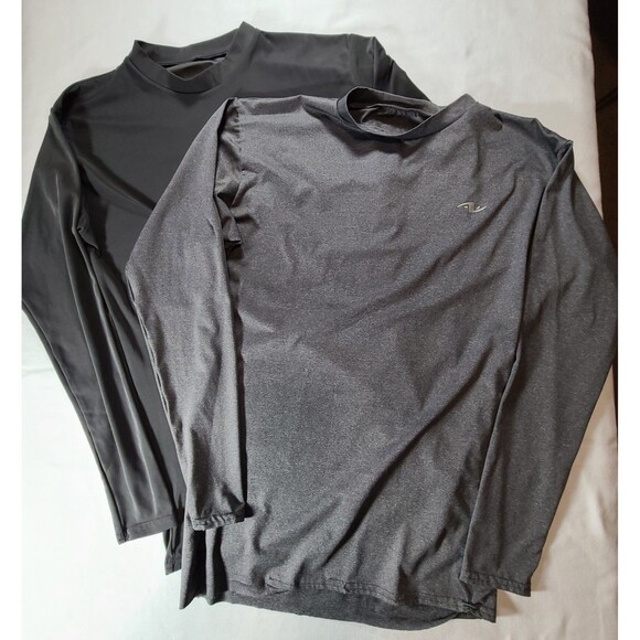 Athletic Works 2 pack Long Sleeve Drifit Shirts size Large - Picture 1 of 8